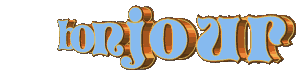 Gif animé bonjour